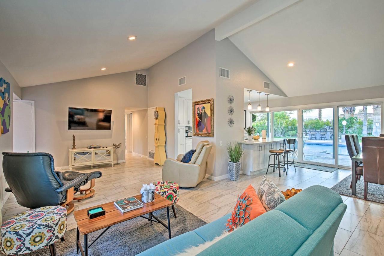 Pet-Friendly Palm Springs Escape With Heated Pool! Villa Dış mekan fotoğraf