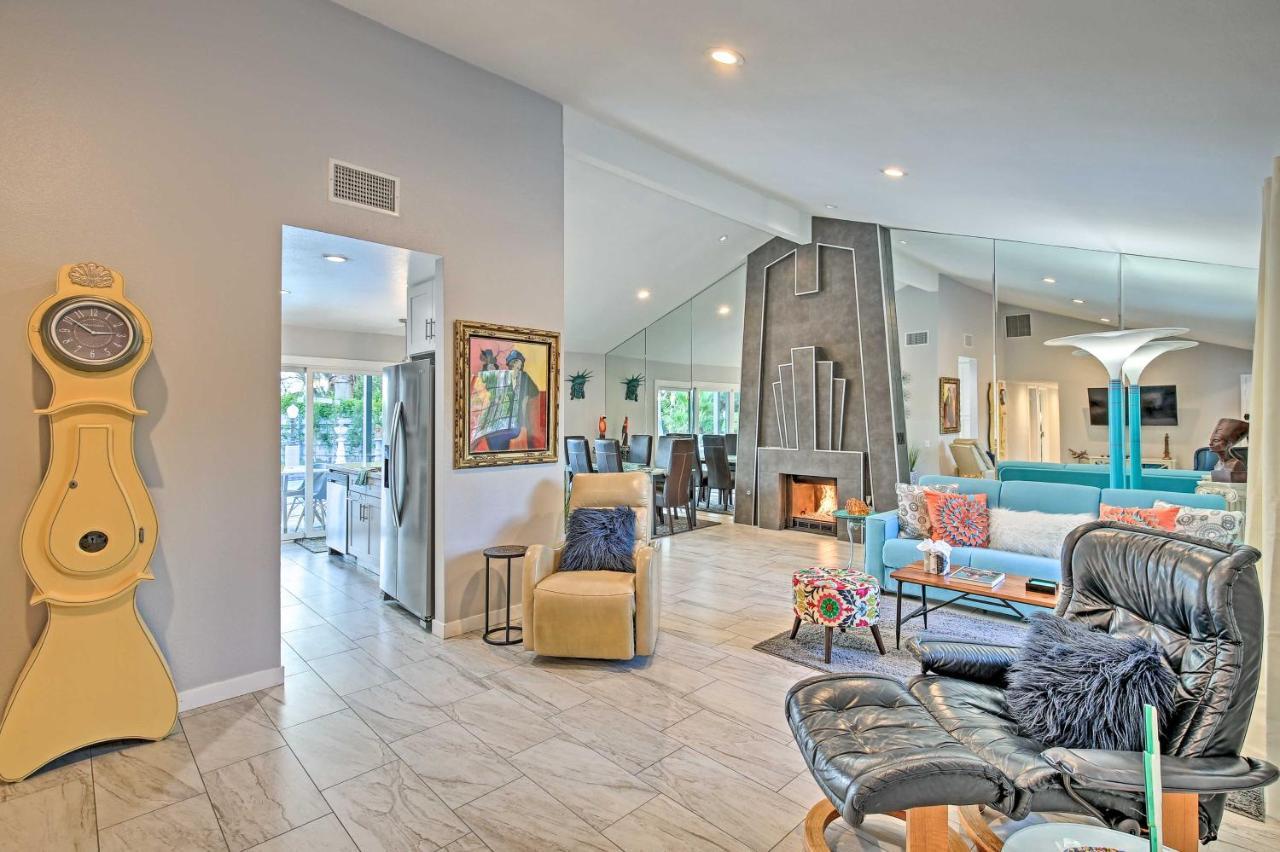 Pet-Friendly Palm Springs Escape With Heated Pool! Villa Dış mekan fotoğraf