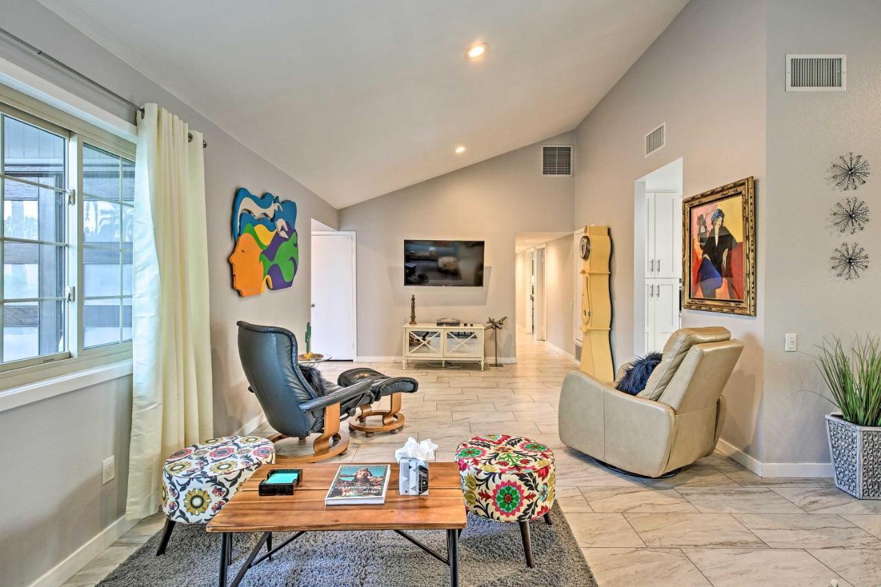 Pet-Friendly Palm Springs Escape With Heated Pool! Villa Dış mekan fotoğraf