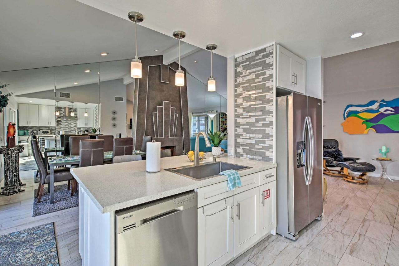 Pet-Friendly Palm Springs Escape With Heated Pool! Villa Dış mekan fotoğraf