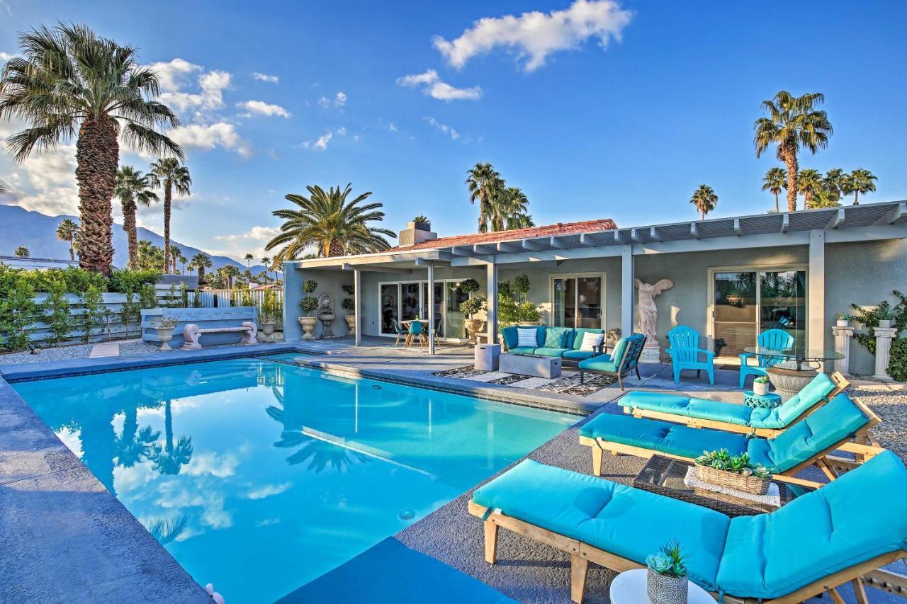 Pet-Friendly Palm Springs Escape With Heated Pool! Villa Dış mekan fotoğraf