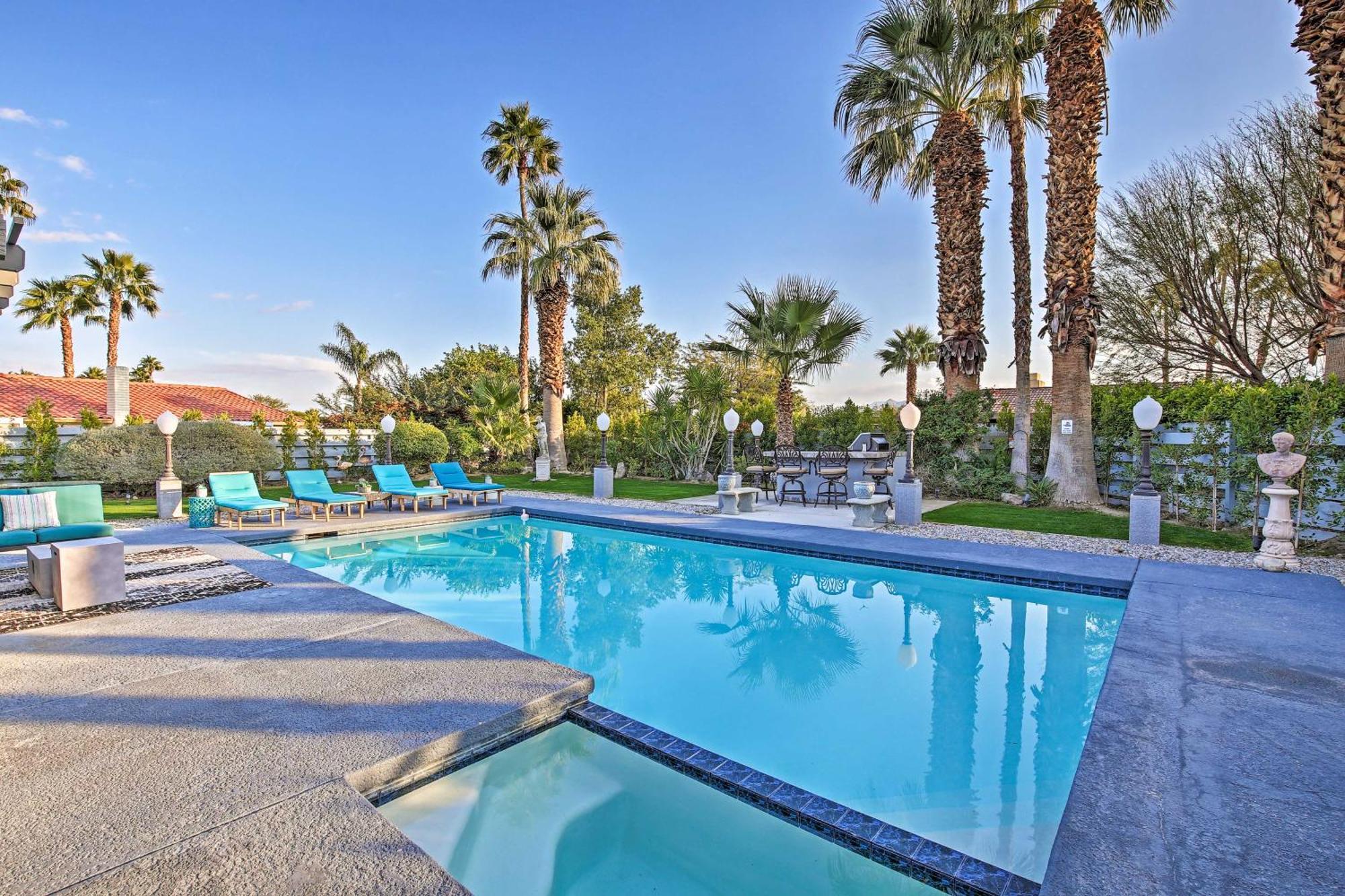 Pet-Friendly Palm Springs Escape With Heated Pool! Villa Dış mekan fotoğraf