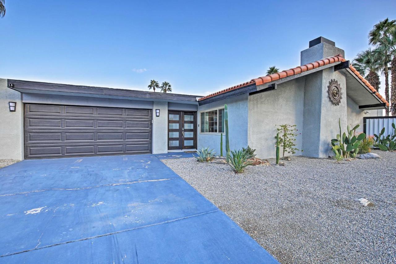 Pet-Friendly Palm Springs Escape With Heated Pool! Villa Dış mekan fotoğraf