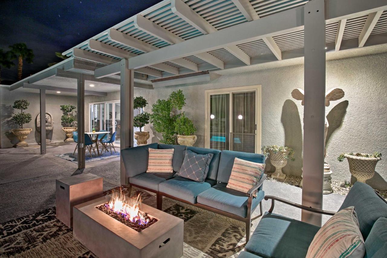 Pet-Friendly Palm Springs Escape With Heated Pool! Villa Dış mekan fotoğraf